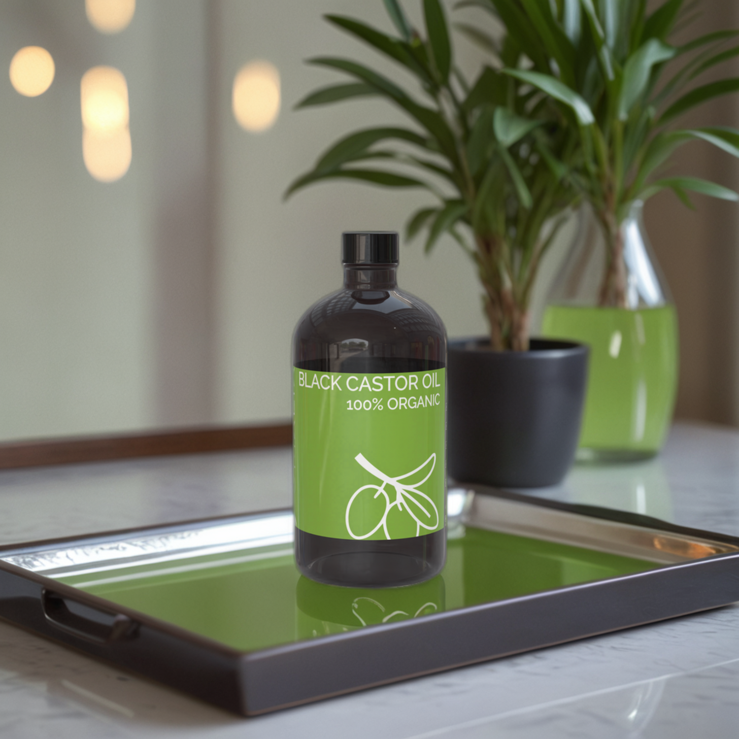 UMXLIX Black Castor Oil - 100% Pure, Cold-Pressed from Zanzibar