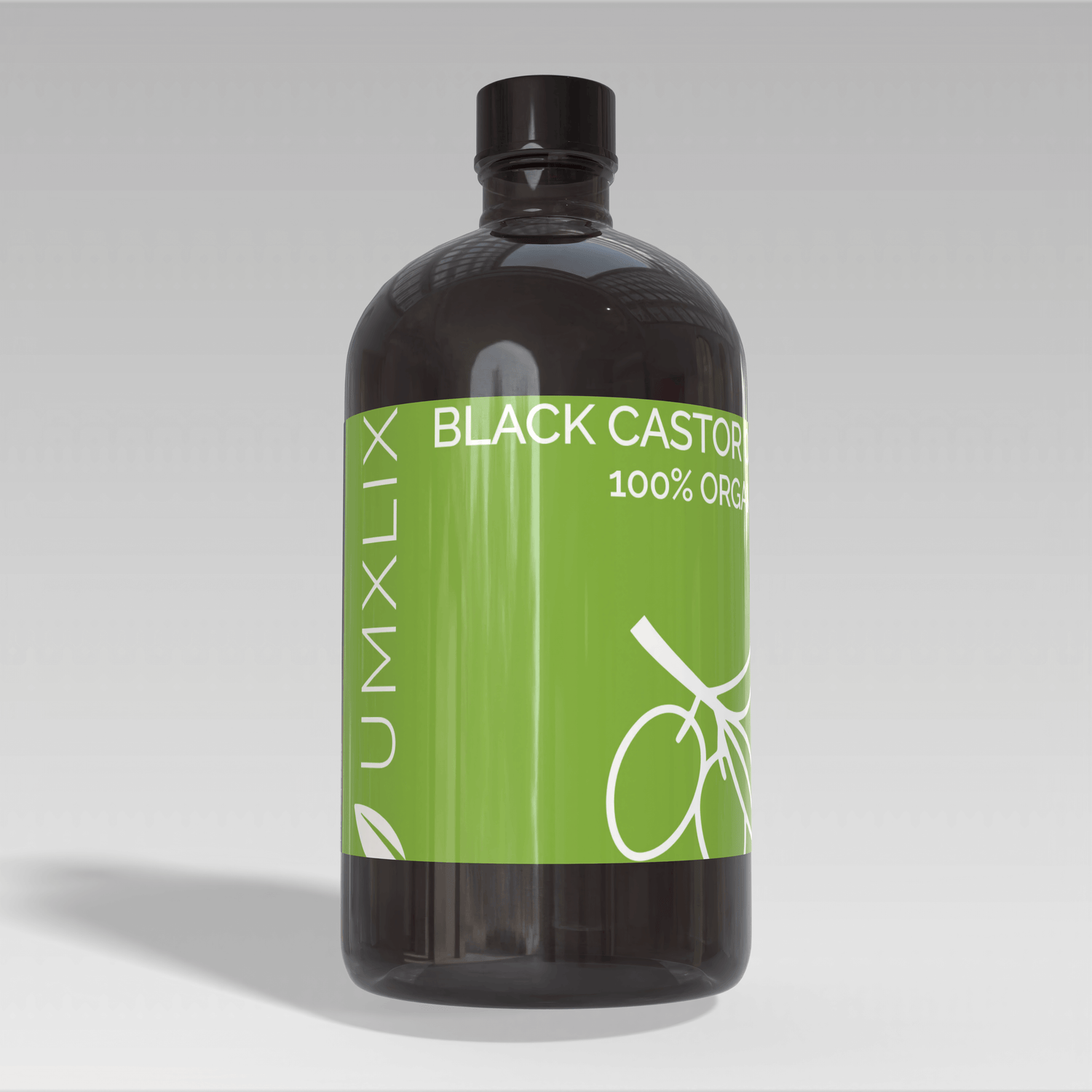 UMXLIX Black Castor Oil - 100% Pure, Cold-Pressed from Zanzibar